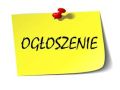 OGŁOSZENIE